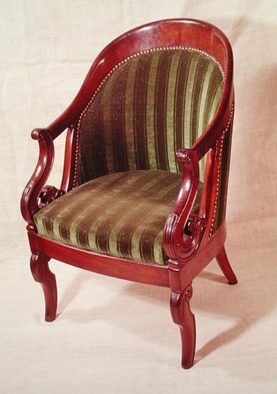 Armchair, Louis-Philippe period by French School